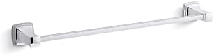 Kohler Riff 24-inch towel bar polished chrome finish