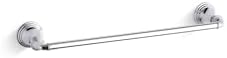 DurableModern Bathroom Towel Holder by KOHLER Devonshire Collection Polished Chrome