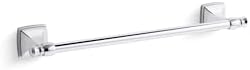 Stylish Towel Bar by Kohler Polished Chrome 18-Inch