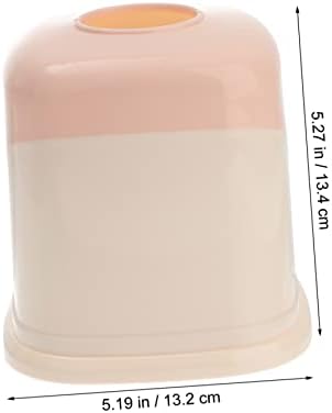Jumbo Plastic Toilet Paper Holder with Creative Lid