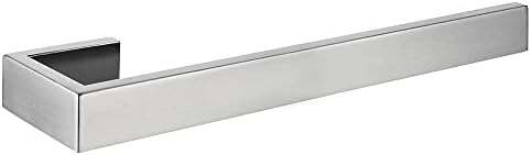 Lightgrey Stainless Steel Towel Rail for Bathroom Wall-Mounted Towel Bar