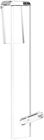 DNCG Clear Glass Door Hooks Extendable Durable Towel Robe Hook