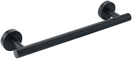 35cm Black Towel Rail