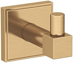 Amerock BH36070CZ Champagne Bronze Single Robe Hook Towel Holder for Bathroom