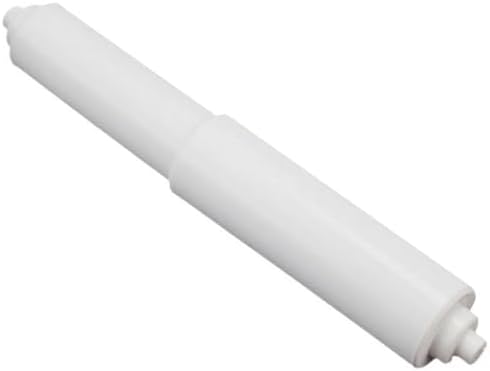 White Toilet Paper Holder Battery-Free Spiral Design