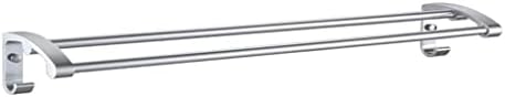 BOCBco Premium Rust-Proof Aluminum Towel Rack with Two Bars