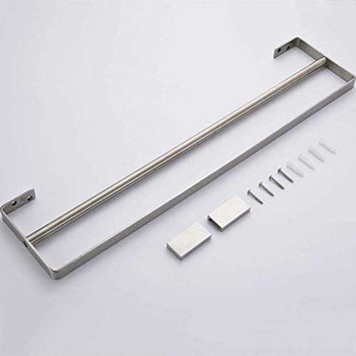Space Saver Double Towel Bar - Thick Durable and Easy to Install