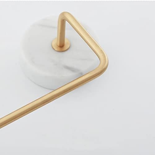 Rustproof Brass Towel Rail Wall-Mounted for Marble Bathrooms