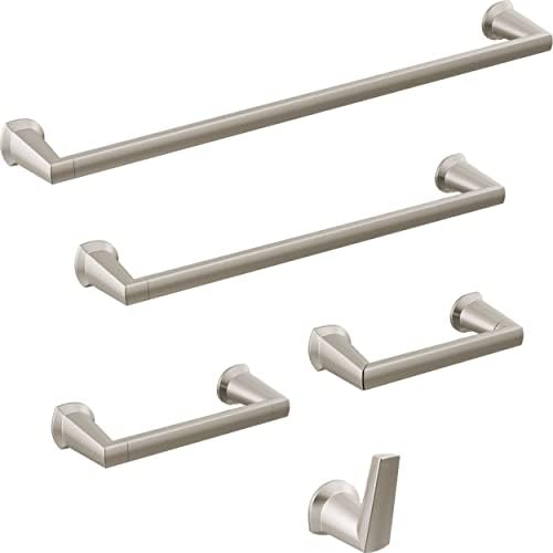 Delta 77235 SS Galoeon Robe Hook Stainless Wall-Mounted Bath Organizer