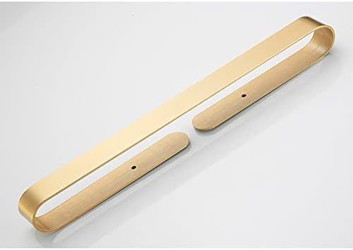 Towel Rail Gold Finish Easy Install Premium Bathroom Towel Bar