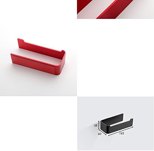WDDGPZ1Red Aluminum Toilet Paper Holder