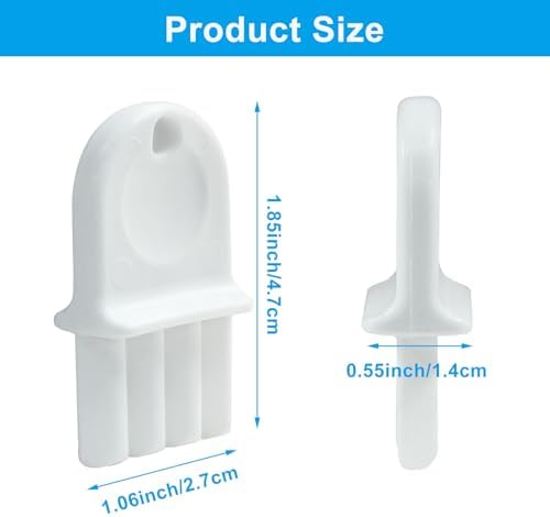10-Piece Portable Waffle Toilet Paper Key Dispenser with Rings