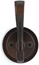 Richelieu BP84025BORB Elegant Robe Hook 10kg Capacity Oil-Rubbed Bronze
