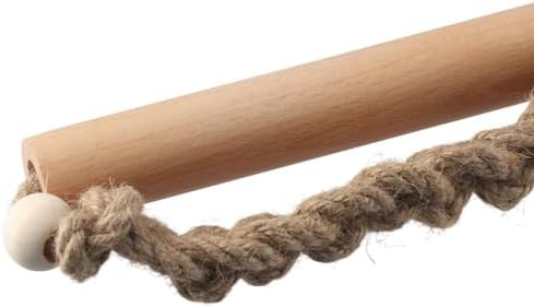Rustic Wooden Toilet Paper Holder wDurable Performance