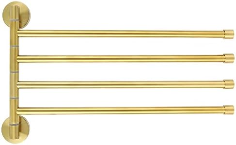 Stainless Steel Towel Rail Wall-Mounted Swivel Towel Bar