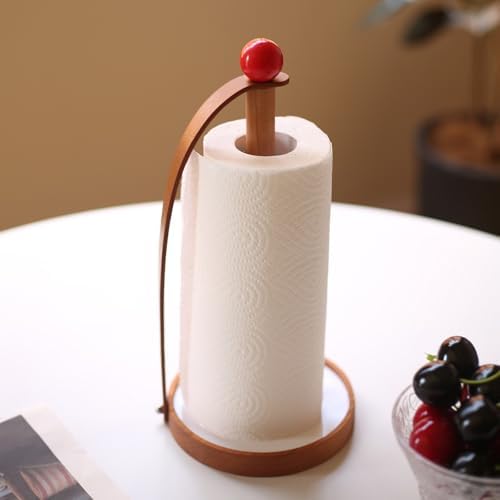 Premium Wooden Toilet Paper Holder for Bathroom