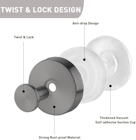 Suction Cup TowelHooks