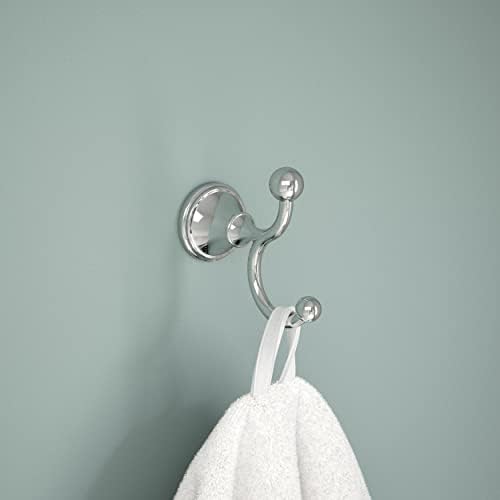 Double Robe Hook Faucet Polished Chrome