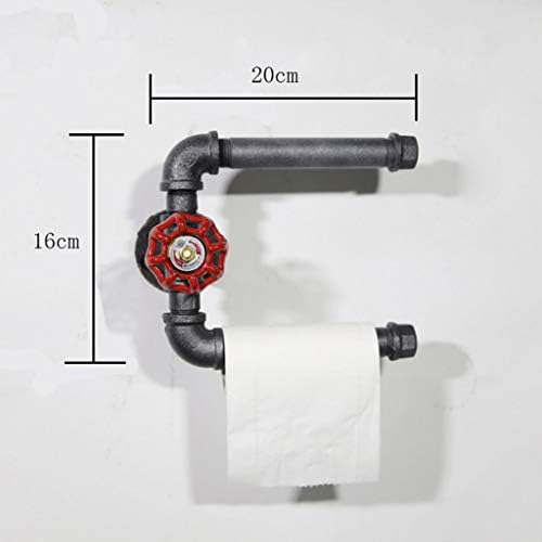 JHSLXD Retro Industrial Toilet Paper Hanger