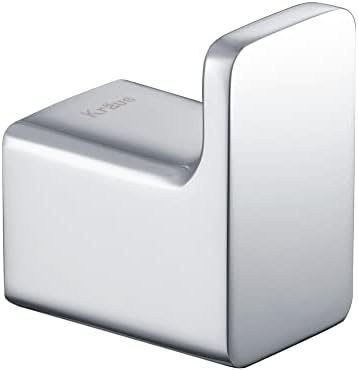 Sleek Chrome Bathroom Robe Hook