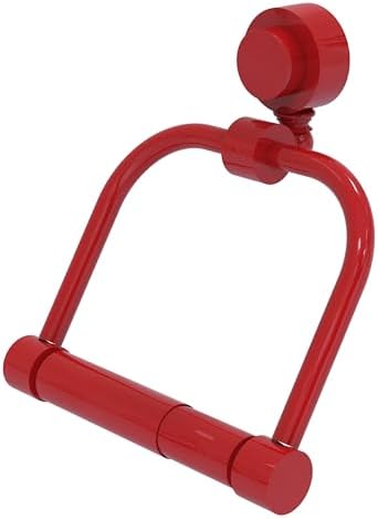 Sturdy 2-Post Toilet Tissue Holder Fire Engine Red