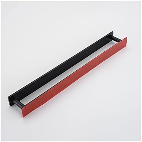 BOCbco 40Cm Black Towel Rail Wall Mounted