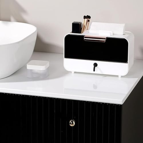 TOWINE Minimalist Toiletries Holder Luxury Desktop Organizer