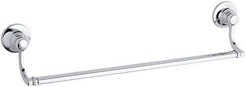 KOHLER Bancroft Durable 18 inch Towel Bar in Polished Chrome