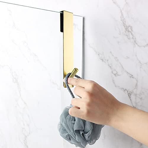 Simtive Extended Shower Door Hooks No Drilling Easy Installation