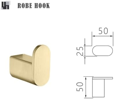 Sturdy Stainless Steel Bathroom Accessories Set