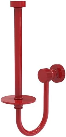 Allied Brass FT-24U-FER Fire Engine Red Upright Toilet Tissue Holder