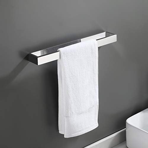 KESBath Towel Holder Stainless Steel Towel Rack Self-Adhesive Easy to Install