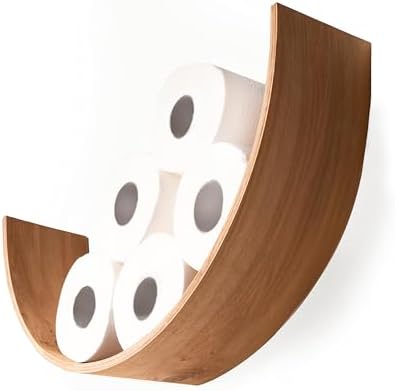 Fashionable Functional Wall-Mounted Toilet Paper Holder _pickMeYouTube_pickMeTV_