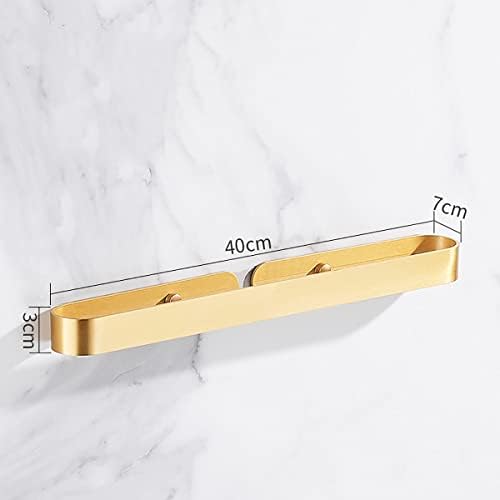Towel Rail Gold Finish Easy Install Premium Bathroom Towel Bar