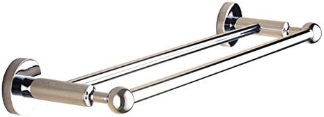 BOCbco Wall Mounted Towel Rail Bar 30Cm Stainless Steel