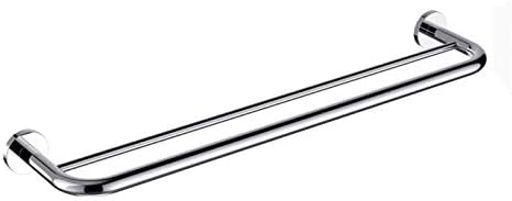 Sturdy Wall-Mounted Towel Holder 60Cm Stainless Steel Towel Rail Space-Saving Design