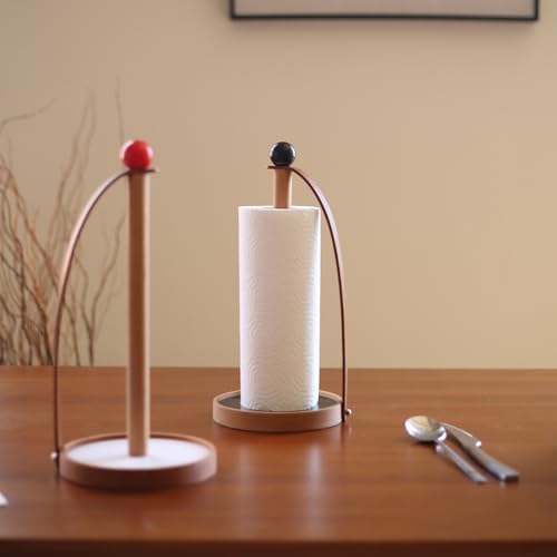 Premium Wooden Toilet Paper Holder for Bathroom