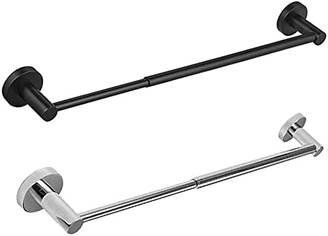 Durable Stainless Steel Towel Rail for Bathroom Wall-Mounted Towel Holder Adjustable