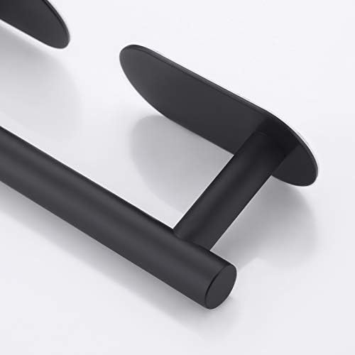KES Adhesive Hand Towel Bar 9-Inch Stainless Steel Wall Hanger