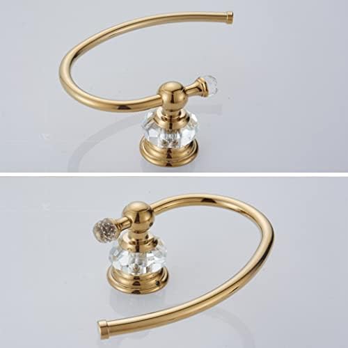 Rose Gold Eurolish Towel Rack Bathroom Towel Organizer