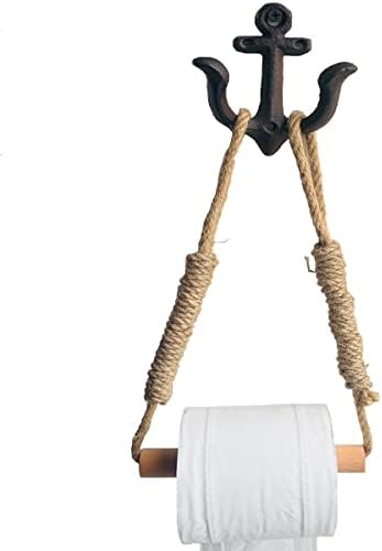 Nautical Wall Anchored Towel Holder by Yangmei