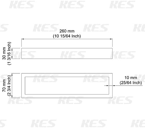 KES 24-Inch Bath Towel Bar