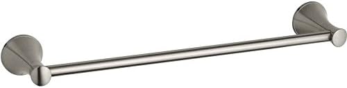 Kohl Conservative Brush Nickel 18-Inch Towel Bar
