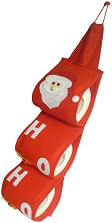 Pistro Xmas Toilet Paper Holder - Festive Home Accessory - RED