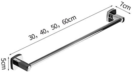 Wall-Mounted Stainless Steel Towel Rail 30Cm Polished Finish