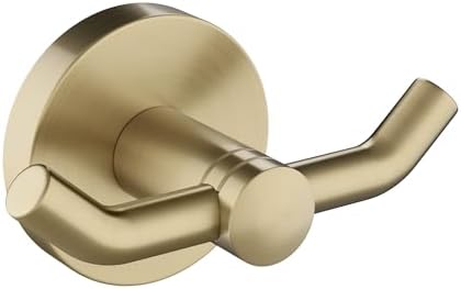 KRAUS Elie Bathroom Robe Towel Hook Durable Brushed Gold