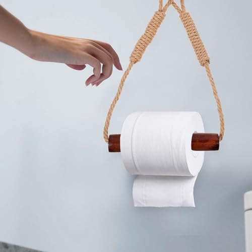 Sturdy Bohemian-Style Toilet Paper Holder