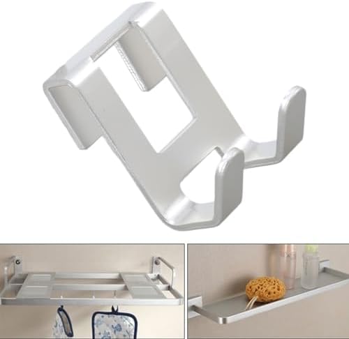 Stylish Space Aluminum Metal Shower Door Hook