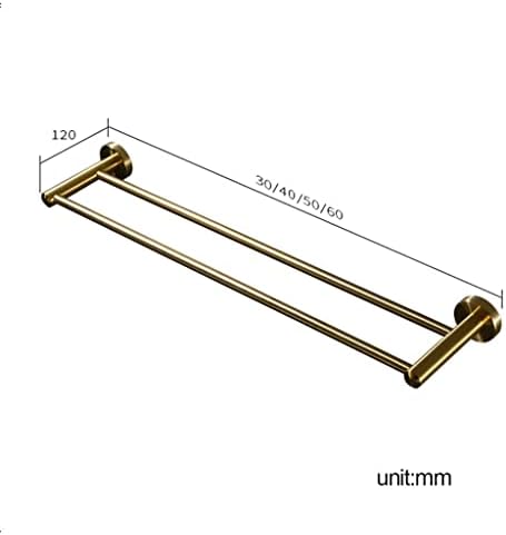BORCo Gold-Hung Towel Rail