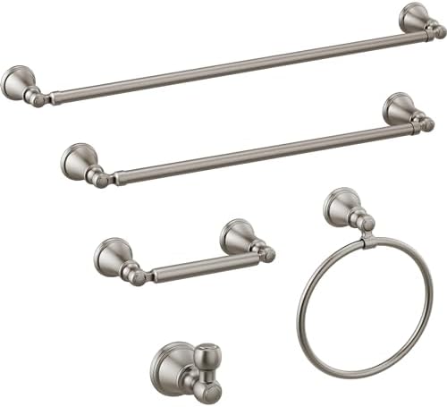 Delta Faucet 73235-SS Woodhurst Towel Hook Elegant Stainless Steel